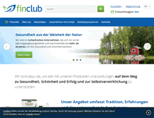 Tablet Screenshot of finclub.de